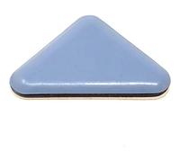 Adsamm® / 100 x scivoli autoadesivi in PTFE / grigio azzurri / 35x35x45 mm / triangolari / pad adesivi in PTFE e gomma da 5 mm di spessore / piedini protettivi per arredi Adsamm® Quality