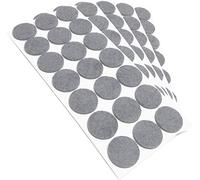 Adsamm® / 105 x feltrini autoadesivi/Grigio/ø 30 mm/Rotondo/piedini per mobili in feltro da 3.5 mm di spessore/pad protettivi per arredi