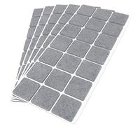 Adsamm® / 105 x feltrini autoadesivi/Grigio / 30x30 mm/Quadrato/piedini per mobili in feltro da 3.5 mm di spessore/pad protettivi per arredi