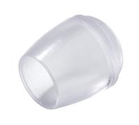 Adsamm® / 16 x puntali avvolgenti esterni/trasparenti/Ø 11-12 mm/tondi/piedini in PVC per gambe di mobili tonde/puntali protettivi per arredi Adsamm® Quality