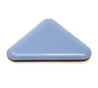 Adsamm® / 16 x scivoli autoadesivi in PTFE / grigio azzurri / 35x35x45 mm / triangolari / pad adesivi in PTFE e gomma da 5 mm di spessore / piedini protettivi per arredi Adsamm® Quality