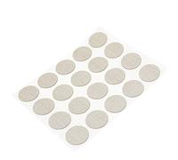 Adsamm® / 20 x copriforo autoadesivi ultrasottili/trama/Ø 13 mm/tondi/cover adesivi per mobili e superfici/adesivi coprivite per arredi Adsamm® Quality