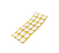 Adsamm® / 21 x antiscivolo autoadesivi/bianchi/Ø 30 mm/tondi/piedini adesivi antisdrucciolo in gomma espansa EPDM/cuscinetti protettivi per arredi Adsamm® Quality