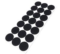 Adsamm® / 21 x feltrini autoadesivi/Nero/ø 30 mm/Rotondo/piedini per mobili in feltro da 3.5 mm di spessore/pad protettivi per arredi