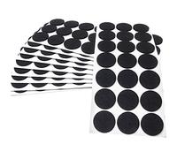 Adsamm® / 210 x feltrini autoadesivi/Nero/ø 30 mm/Rotondo/piedini per mobili in feltro da 3.5 mm di spessore/pad protettivi per arredi