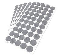 Adsamm® / 250 x feltrini autoadesivi/Grigio/ø 22 mm/Rotondo/piedini per mobili in feltro da 3.5 mm di spessore/pad protettivi per arredi