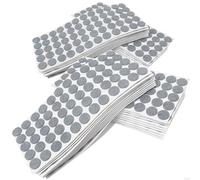 Adsamm® / 3000 x feltrini autoadesivi/Grigio/ø 20 mm/Rotondo/piedini per mobili in feltro da 3.5 mm di spessore/pad protettivi per arredi