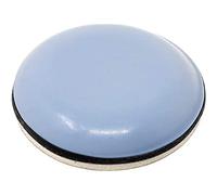 Adsamm® / 32 x scivoli autoadesivi in PTFE / grigio azzurri / Ø 25 mm / tondi / pad adesivi in PTFE e gomma da 5 mm di spessore / piedini protettivi per arredi Adsamm® Quality