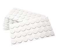 Adsamm® / 320 x feltrini autoadesivi/Bianco/ø 26 mm/Rotondo/piedini per mobili in feltro da 3.5 mm di spessore/pad protettivi per arredi