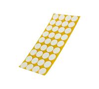 Adsamm® / 36 x antiscivolo autoadesivi/bianchi/Ø 24 mm/tondi/piedini adesivi antisdrucciolo in gomma espansa EPDM/cuscinetti protettivi per arredi Adsamm® Quality