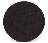 Adsamm® / 4 x feltrini autoadesivi ad alta densità / marrone / Ø 90 mm / tondi / piedini in feltro extra compatto da 5.5 mm di spessore / pad protettivi per arredi Adsamm® Quality