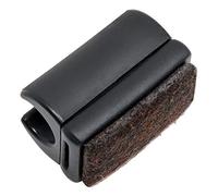 Adsamm® / 4 x puntali a slitta con base sostituibile in feltro/neri/Ø 10-11 mm/tondi/pattini per gambe di mobili in tubolare/piedini protettivi per arredi Adsamm® Quality