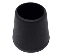 Adsamm® / 4 x puntali avvolgenti esterni/neri/Ø 11-12 mm/tondi/piedini in PVC per gambe di mobili tonde/puntali protettivi per arredi Adsamm® Quality