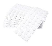 Adsamm® / 400 x feltrini autoadesivi/Bianco/ø 18 mm/Rotondo/piedini per mobili in feltro da 3.5 mm di spessore/pad protettivi per arredi