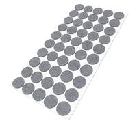 Adsamm® / 50 x feltrini autoadesivi/Grigio/ø 22 mm/Rotondo/piedini per mobili in feltro da 3.5 mm di spessore/pad protettivi per arredi