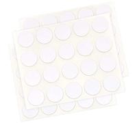 Adsamm® / 60 x copriforo autoadesivi ultrasottili / bianchi / Ø 13 mm / tondi / cover adesivi per mobili e superfici / adesivi coprivite per arredi Adsamm® Quality