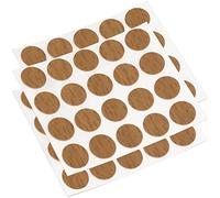 Adsamm® / 60 x copriforo autoadesivi ultrasottili / noce / Ø 13 mm / tondi / cover adesivi per mobili e superfici / adesivi coprivite per arredi Adsamm® Quality