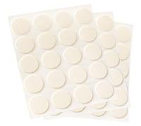 Adsamm® / 60 x copriforo autoadesivi ultrasottili / panna / Ø 13 mm / tondi / cover adesivi per mobili e superfici / adesivi coprivite per arredi Adsamm® Quality