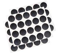 Adsamm® / 60 x copriforo autoadesivi ultrasottili / wengé / Ø 13 mm / tondi / cover adesivi per mobili e superfici / adesivi coprivite per arredi Adsamm® Quality