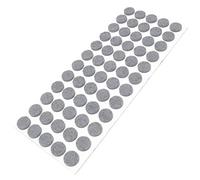 Adsamm® / 60 x feltrini autoadesivi/Grigio/ø 14 mm/Rotondo/piedini per mobili in feltro da 3.5 mm di spessore/pad protettivi per arredi