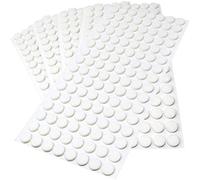 Adsamm® / 640 x feltrini autoadesivi/Bianco/ø 12 mm/Rotondo/piedini per mobili in feltro da 3.5 mm di spessore/pad protettivi per arredi