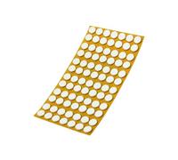 Adsamm® / 84 x antiscivolo autoadesivi/bianchi/Ø 12 mm/tondi/piedini adesivi antisdrucciolo in gomma espansa EPDM/cuscinetti protettivi per arredi Adsamm® Quality