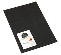 Adsamm® / foglio di feltro autoadesivo/Nero / 200x300 mm/Rettangolare/piedini per mobili in feltro da 3.5 mm di spessore/pad protettivo per mobili e arredi