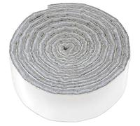 Adsamm® / rotolo di feltro autoadesivo/Grigio / 24x1000 mm/Nastro/feltro adesivo da 3.5 mm di spessore in nastro/pad protettivo per arredi