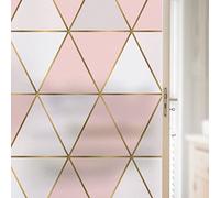 ADSFG Pellicola per Vetri Privacy 50cm x 200cm Pellicola per Finestre Colorato Smerigliato Statico Senza Colla Tenda Pellicola Isolante Termica per Protezione Solare,G