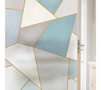 ADSFG Pellicola per Vetri Privacy 50cm x 200cm Pellicola per Finestre Colorato Smerigliato Statico Senza Colla Tenda Pellicola Isolante Termica per Protezione Solare,T