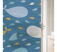 ADSFG Pellicola per Vetri Privacy 50cm x 200cm Pellicola per Finestre Colorato Smerigliato Statico Senza Colla Tenda Pellicola Isolante Termica per Protezione Solare,C