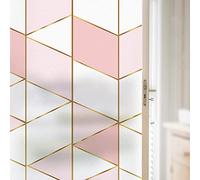 ADSFG Pellicola per Vetri Privacy 50cm x 200cm Pellicola per Finestre Colorato Smerigliato Statico Senza Colla Tenda Pellicola Isolante Termica per Protezione Solare,D