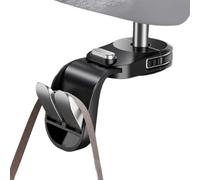 Adsfvs Gancio da poggiatesta per auto | Appendiabiti Ripiegabile Portaoggetti | Portaborsa da Supporto per Poggiatesta - Per minivan SUV taxi viaggi pendolari abbigliamento cappelli sciarpe borse