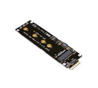 ADT-Link Adattatore per Scheda Riser PCIe X4 5.0 NVMe M.2 SSD A EDSFF E1.S Compatibile con Schede NVMe M.2 NGFF Key M (2230)