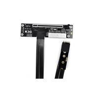 ADT-LINK Cavo Adattatore M.2 NVMe A PCI-e 5.0 X16 EGPU per Scheda Grafica per Laptop ITX/STX, Docking Station Esterna K43SG-BK-30cm