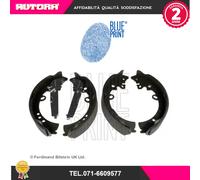ADT34174 Kit ganasce freno post adatto a Toyota Hilux VII (MARCA-BLUE PRINT)