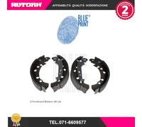 ADT34179 Kit ganasce freno post adatto a Toyota Yaris (MARCA-BLUE PRINT)