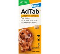 Adtab Per Cani Da 11 A 22kg 3 Compresse Masticabili 450mg