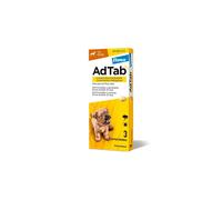 ADTAB Antiparassitario Cane 1-45 kg Pulci Zecche masticabili 3 Compresse