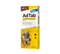 AdTab™ antiparassitario - compressa masticabile per cani 1 cpr. / Per peso corporeo compreso tra 1,3 e 2,5 kg
