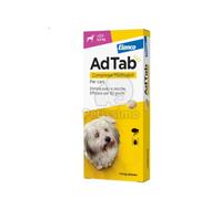 AdTab™ antiparassitario - compressa masticabile per cani 1 cpr. / Per peso corporeo compreso tra 2,5 kg e 5,5 kg