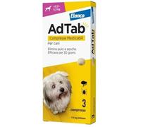 Adtab Per Cani Da 2,5 A 5,5Kg 3 Compresse Masticabili 112 Mg