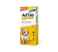 ADTAB CANI 5,5/11 Kg - Antiparassitario in compresse masticabili per cani di media taglia