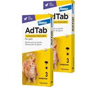 AdTab Elanco Compresse masticabili Antiparassitario orale per gatti : gatti fino a 2 Kg