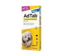 Adtab Compresse Masticabili per Cani 2,55 KG,5 3 Compresse da MG.112,5
