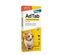 AdTab Elanco Compresse masticabili Antiparassitario orale per cani 3 compresse peso 5,5-11 kg - Antiparassitario per cani - 1° ORDINE? scegli lo sconto BZR5 / BZR20 + 200 punti fedeltà