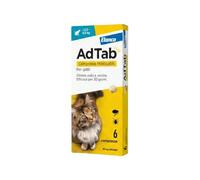 ADTAB GATTI 2/8 Kg (6 cpr) - Antiparassitario in compresse masticabili per gatti