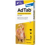 AdTab Elanco Compresse masticabili Antiparassitario orale per gatti : gatti fino a 2 Kg