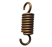 ADTUIUG Molle per amache, Gancio for Sospensione for Altalena for Portico, Robusto Gancio portante in Acciaio Inossidabile(Coffee)