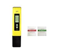 ADTUIUG Rifrattometro, Rifrattometro Brix Digitale e pHmetro for analisi dell'Acqua in Piscine, Coltura idroponica(No Backlight)